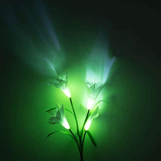 Set of 2 Stake Solar Lights Flowers