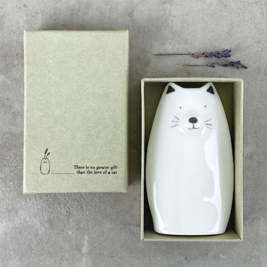 Synchronia Decorative Vase White
