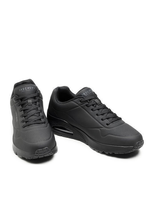 Skechers Uno Stand On Air Bărbați Sneakers Negre