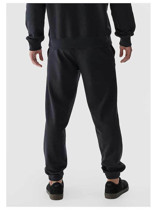 4F Herren-Sweatpants Schwarz