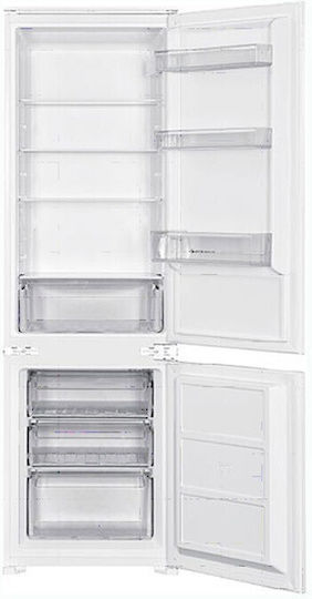 Pyramis Built-in Fridge-Freezer 319lt H178xW54xD54cm White BIR 178
