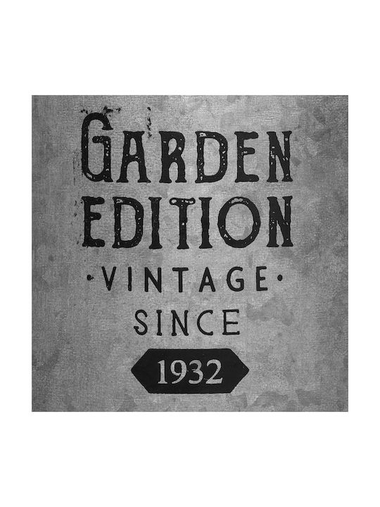 Atmosphera Garden Edition Kunststoff Blumentopf A-s Zink 21x21x37cm