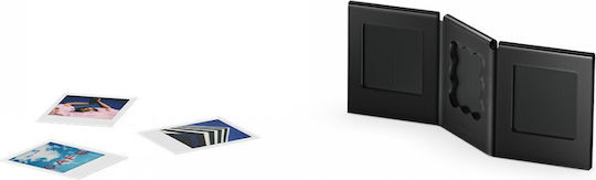 Polaroid Go Multi Plastic 3-Position Picture Frame With Black Frame