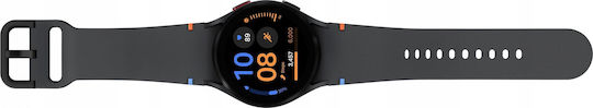 Samsung Galaxy Watch FE Aluminium 40mm Αδιάβροχο με Παλμογράφο (Μαύρο)