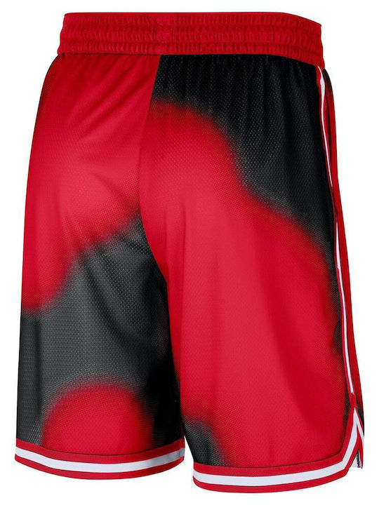 Nike Chicago Bulls Nba Courtside Men's Athletic Shorts Dri-Fit Red