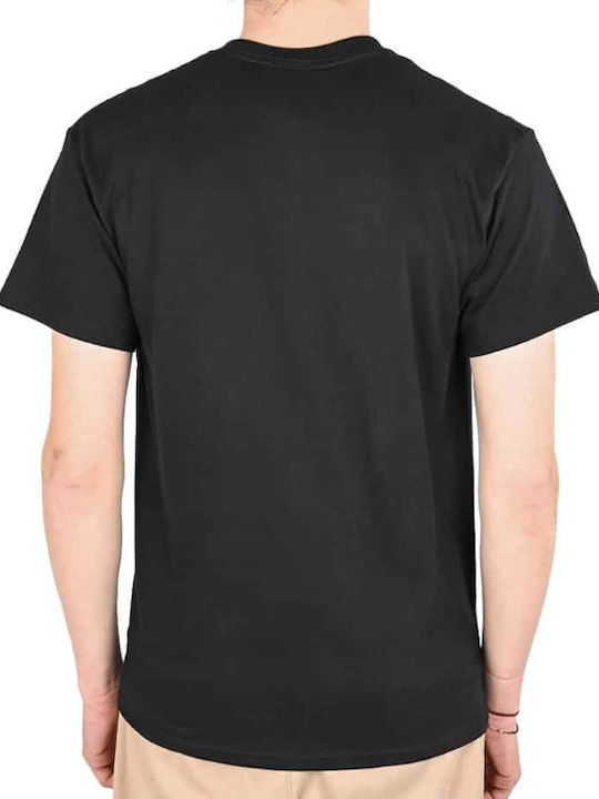 Anti Hero T-shirt Bărbătesc cu Mânecă Scurtă Black