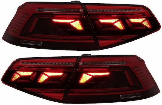 Carner Πίσω Φανάρια Led για Volkswagen Passat 2015-2019 2τμχ