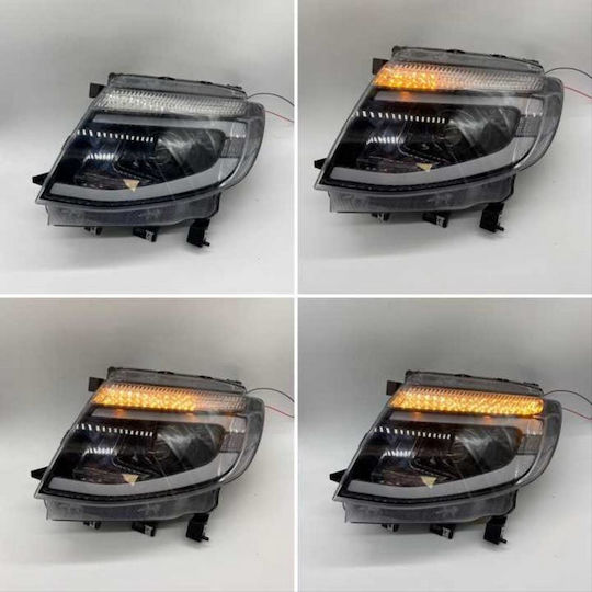 Carner Front Lights Led for Ford Ranger Volkswagen T6 2012-2015 2pcs