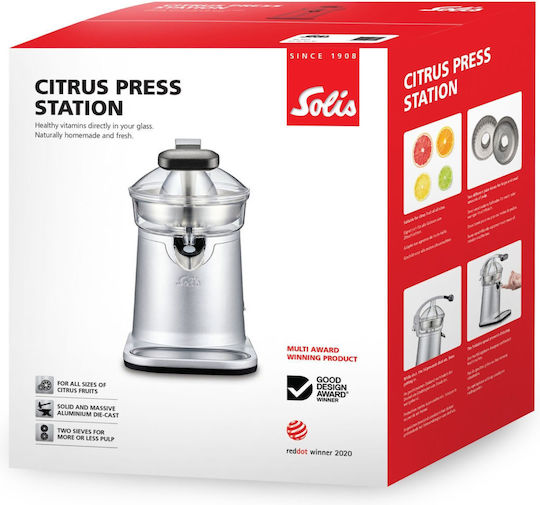 Solis Presă de masă din Metal în Culoare Galben