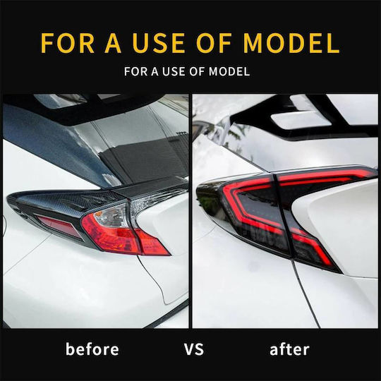 Carner Toyota C-HR 2016-2019 LED Taillights Set 2 Pieces