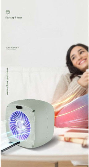 Fan Heater Room Floor Alb 800W