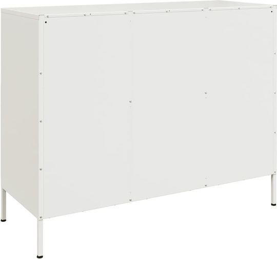 Мебели за съхранение от метал Olive Green 100.5x39x79см