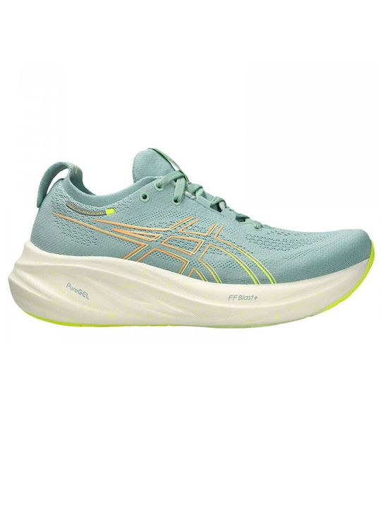ASICS Gel Nimbus 26 Γυναικεία Αθλητικά Παπούτσια Running Πράσινα