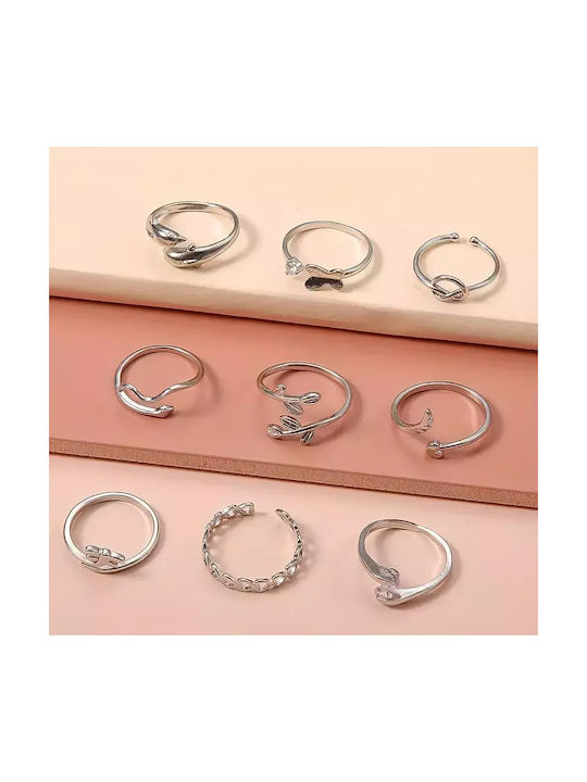 Women's Toe Rings Set