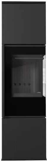 Kratki Ceramică Soba pe lemne 7.3kW Negru