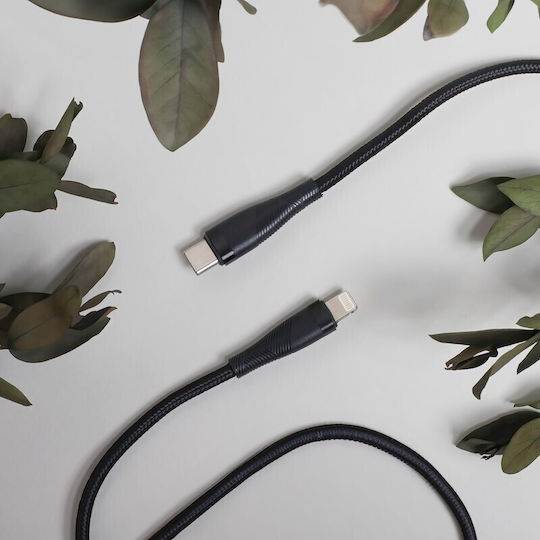 Maxlife USB-C zu Lightning Kabel 27W Schwarz 1m (MXUC-08B)