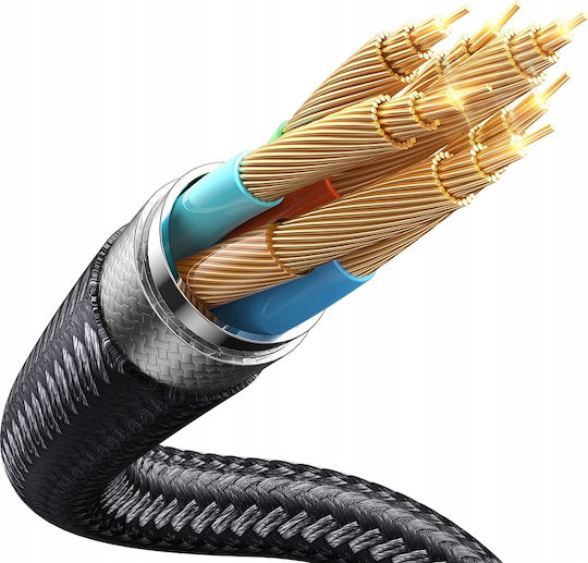 Mcdodo Braided USB-A to Lightning Cable 12W Black 1.2m