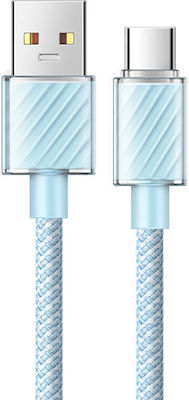 Mcdodo Braided to Lightning Cable Blue 1.2m (CA-3651)