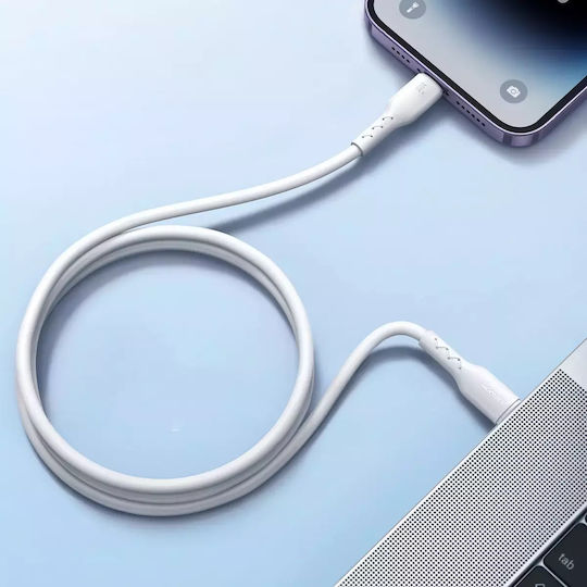 Joyroom SA26-CL3 Braided USB-C to Lightning Cable 30W Black 1m