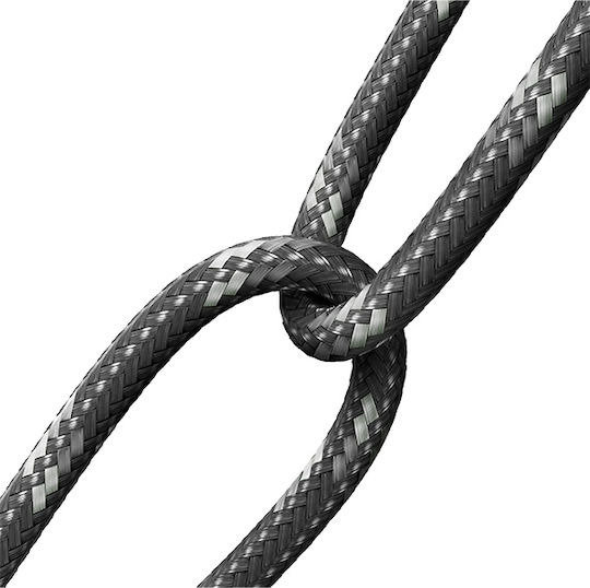 Energea C94 Braided USB-C to Lightning Cable Μαύρο 1.5m