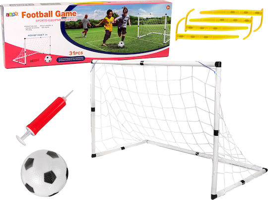 Big Football Goal Kids + Football Pump Football Game