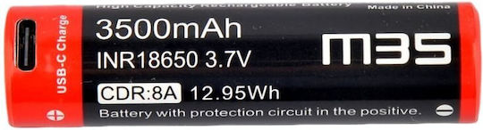 Vapcell Презареждаща батерия 18650 3500mAh 3.6V 1бр