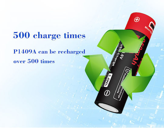 Vapcell Wiederaufladbare Batterie 14500 950mAh 3.6V 1Stück