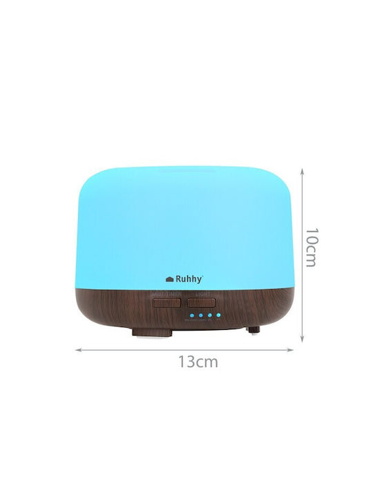 Ruhhy Lumini LED Dispozitiv de aromaterapie Alb 300ml