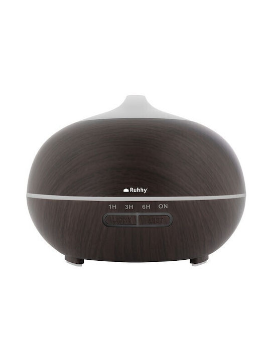 Ruhhy LED Aromatherapie-Diffusor Braun 400ml