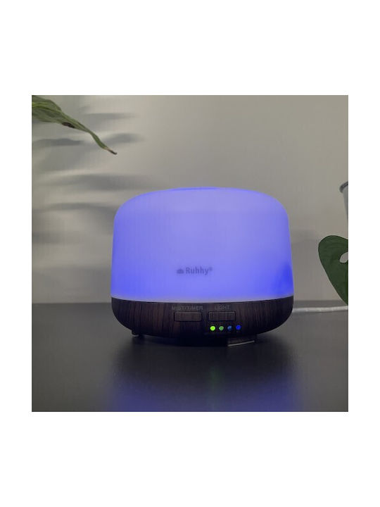 Ruhhy Lumini LED Dispozitiv de aromaterapie Alb 300ml