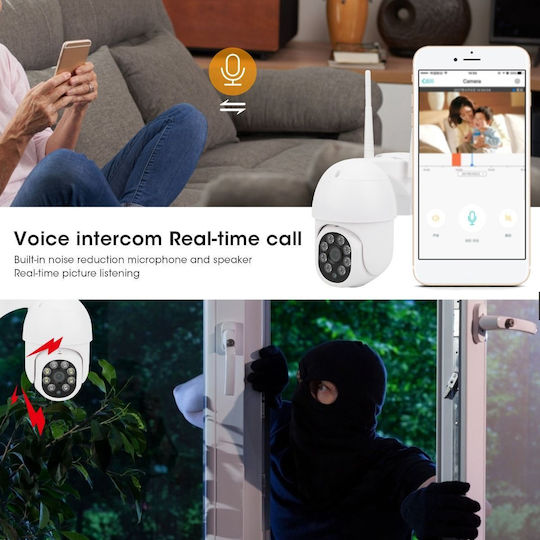 IP Cameră de Supraveghere Wi-Fi Full HD+ 5MP cu Difuzor