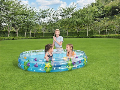 Children's Round Pool PVC Inflatable 183x33cm