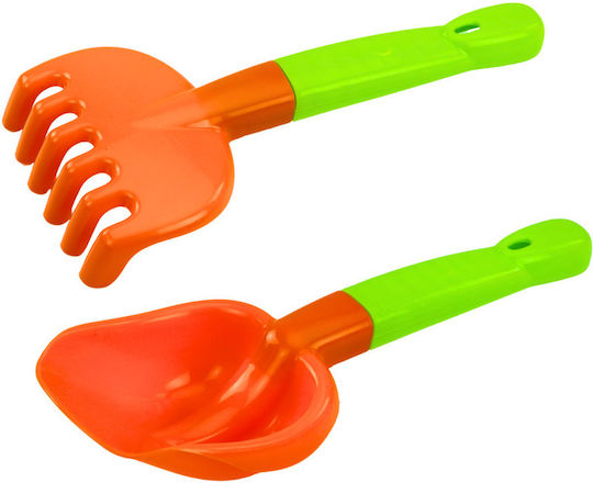 Set de nisip cu găleată, râșniță, sită și forme colorate - 9 culori