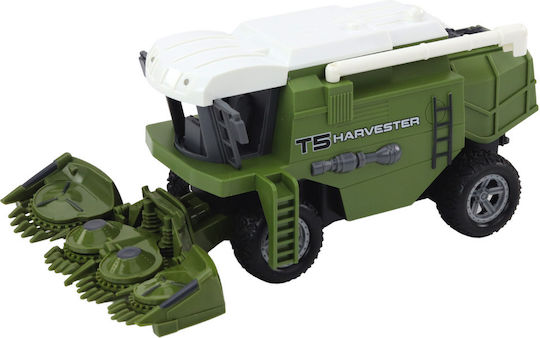 Lean Toys Combine Harvester Remote Controlled Toy Green
