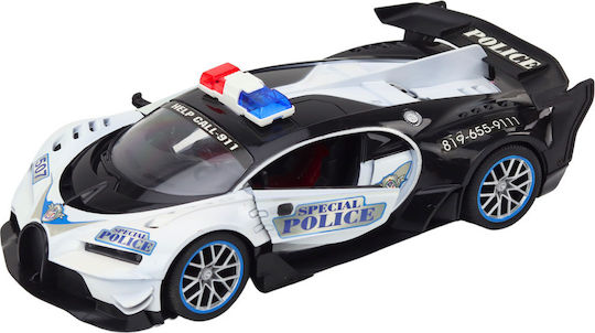 Ferngesteuertes RC Polizeiauto im Maßstab 1:12 Weiß