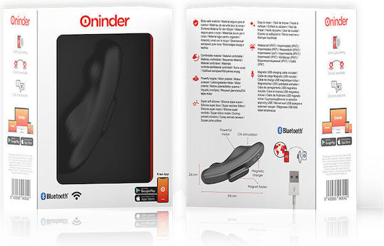 Oninder Manila Panty Rechargeable Vibrator 9 Speed 9.6 Cm X 2.6 Cm