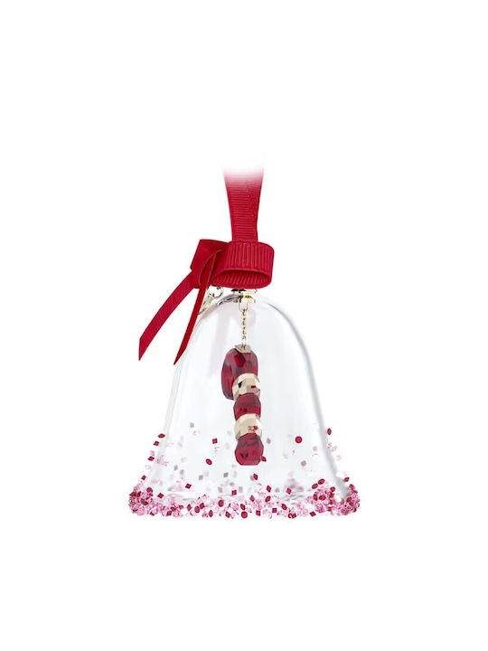 Swarovski Christmas Holiday Cheers Dulcis Red Bell Dimensions 9 X 7.6 X 7.6 Cm 5688313