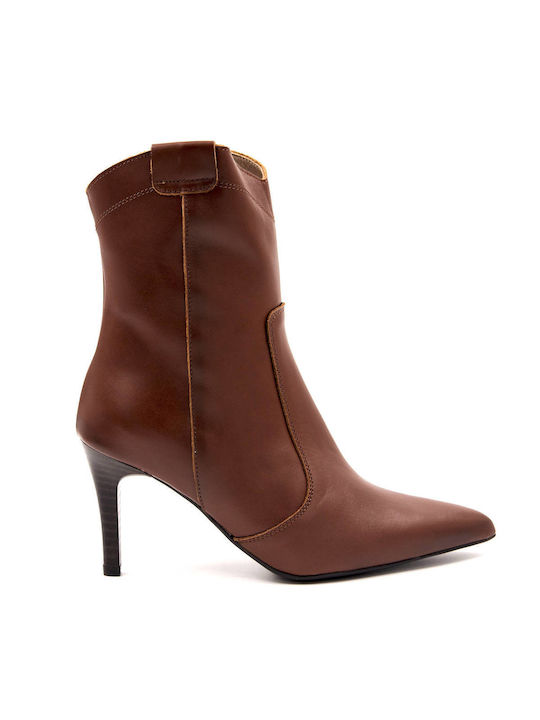 Patricia Miller Women's Ankle Boots Tabac Brown