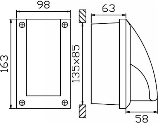 DIL Σποτ LED 1.4W DIL Σποτ LED 1.4W