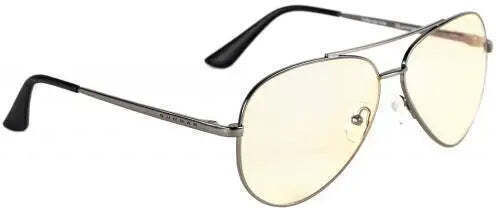 Gunnar Maverick Gunmetal Liquet Gaming Glasses Silver