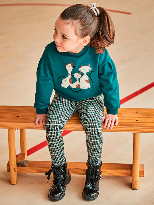 Mayoral Kids Set with Leggings Winter 2pcs Green