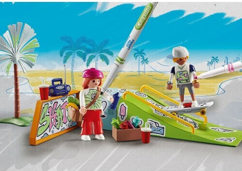 Playmobil Color Πάρκο Skate για 6-12 ετών