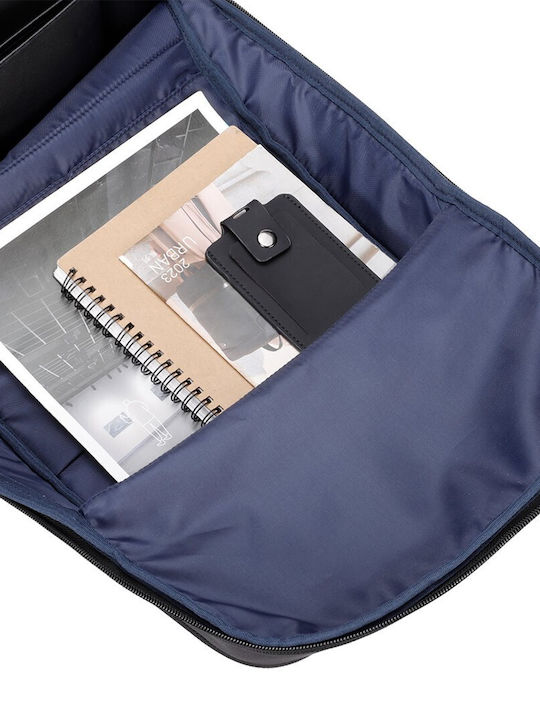 Modecom Active Τσάντα Πλάτης για Laptop 15.6" με Θύρα USB σε Μαύρο χρώμα