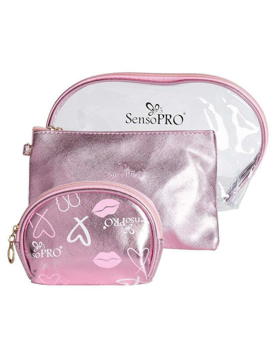 Set 3 Sensopro Portfard Pink