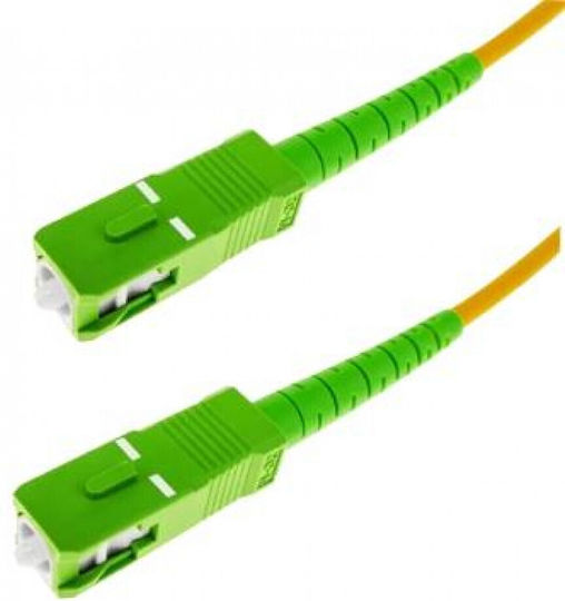 GBC Fiber Optic Cable 1m Yellow 1pcs