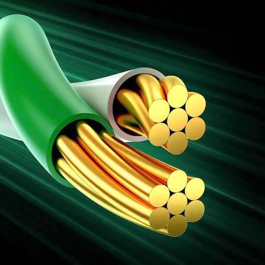 Baseus Direct Attach Copper Cat.8 (40Gbps) Καλώδιο Δικτύου Ethernet 20m Μαύρο