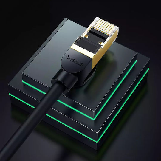 Baseus Direct Attach Copper Cat.8 (40Gbps) Καλώδιο Δικτύου Ethernet 20m Μαύρο