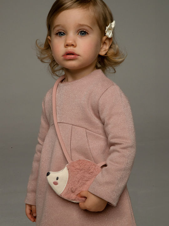 Children's Dress Sweatshirt Long Sleeve Set with Accessories Rouge