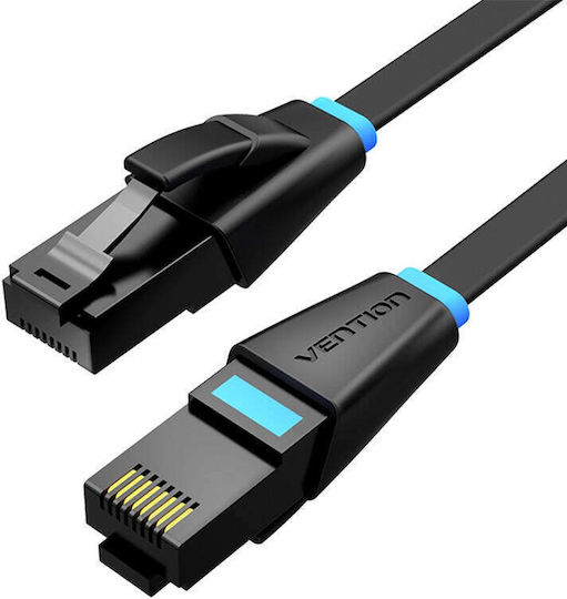 Vention Равен U/UTP Кат.6 (Gigabit) Мрежов Кабел Ethernet 3м Черен