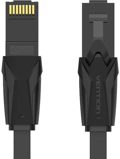 Vention Равен U/UTP Кат.6 (Gigabit) Мрежов Кабел Ethernet 1м Черен